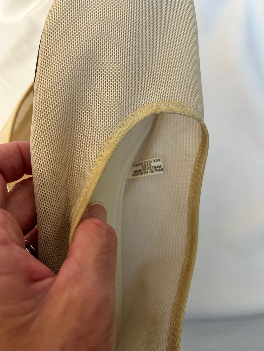 Zara Beige Slip-On Ballet Flats - Picture 9 of 13